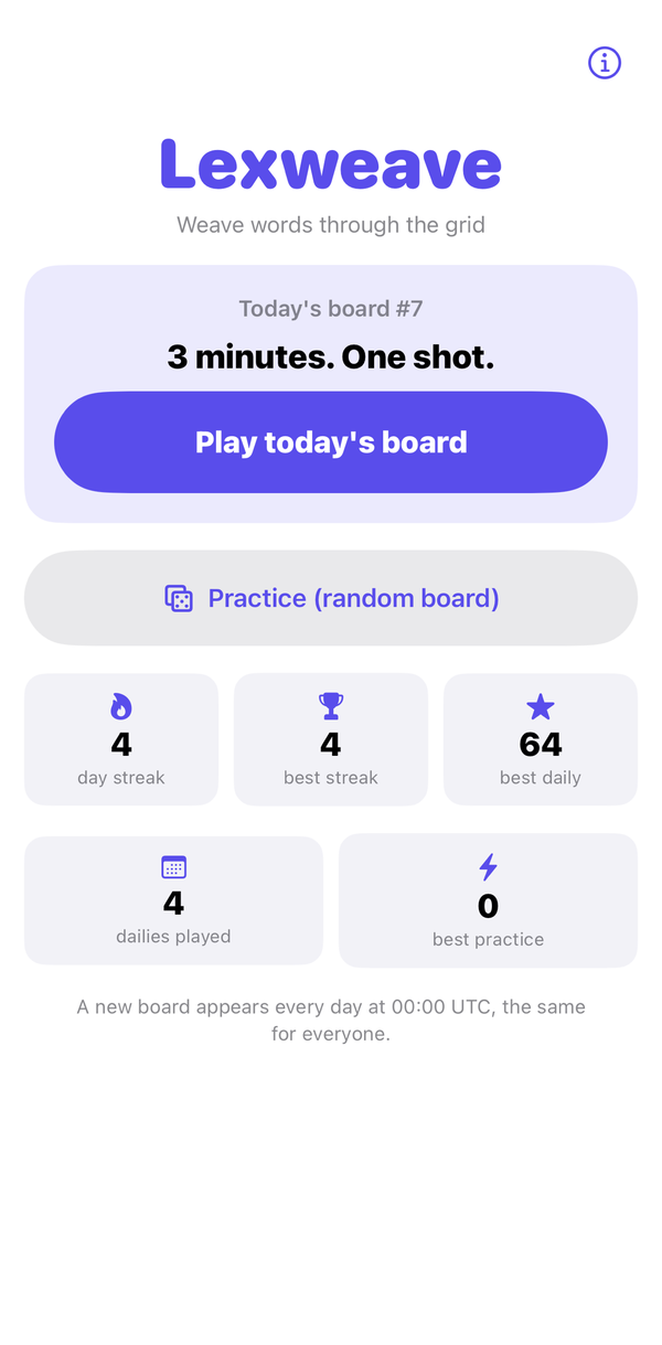 Lexweave s1 screen