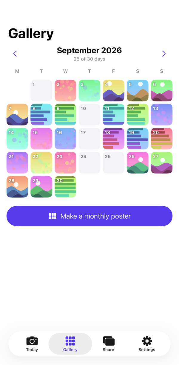 Shutterbit screen screen